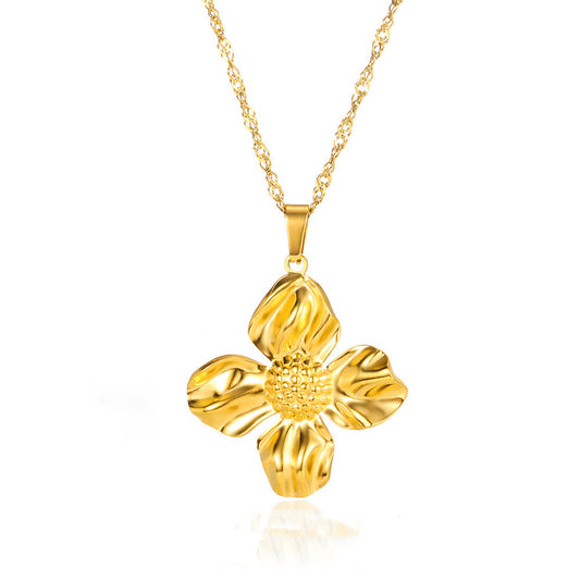 Flower Pendant Necklace