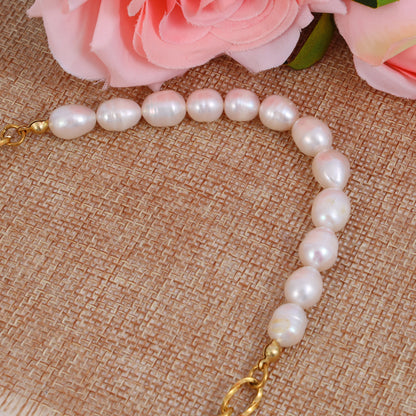 Natural Pearl Chain Necklace