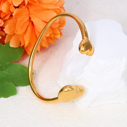 Heart Shape Cuff Bracelet