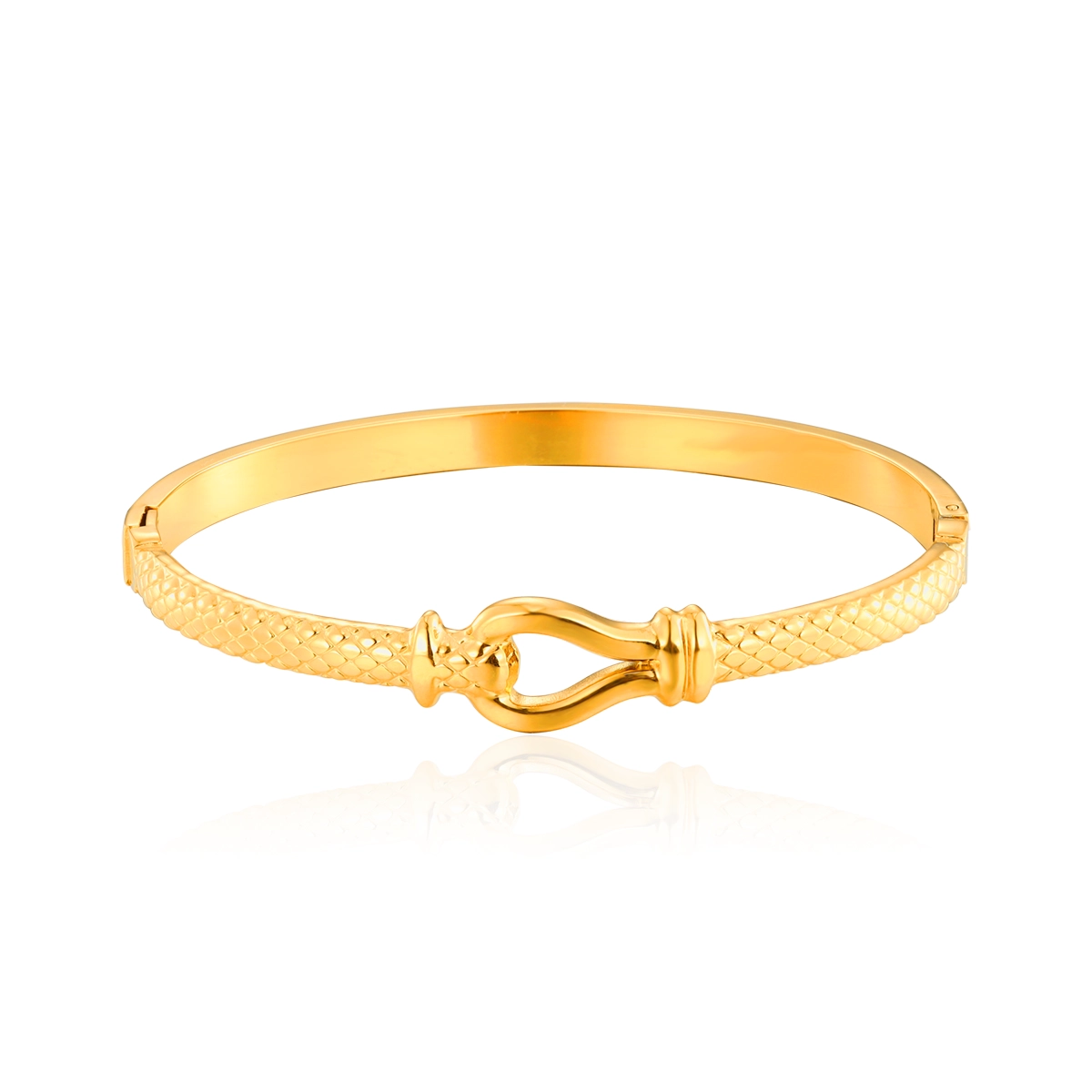 Horseshoe Clasp Bracelet Bangle