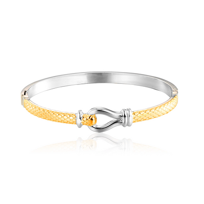 Horseshoe Clasp Bracelet Bangle
