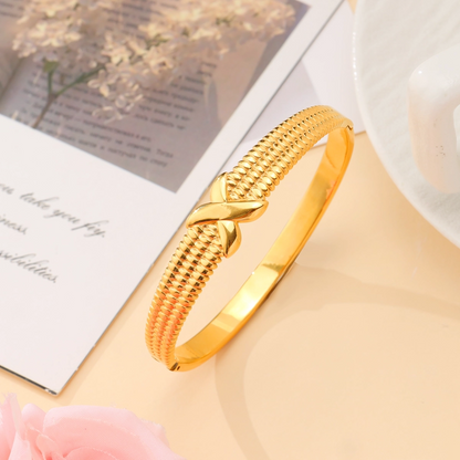 X Symbol Bracelet Bangle
