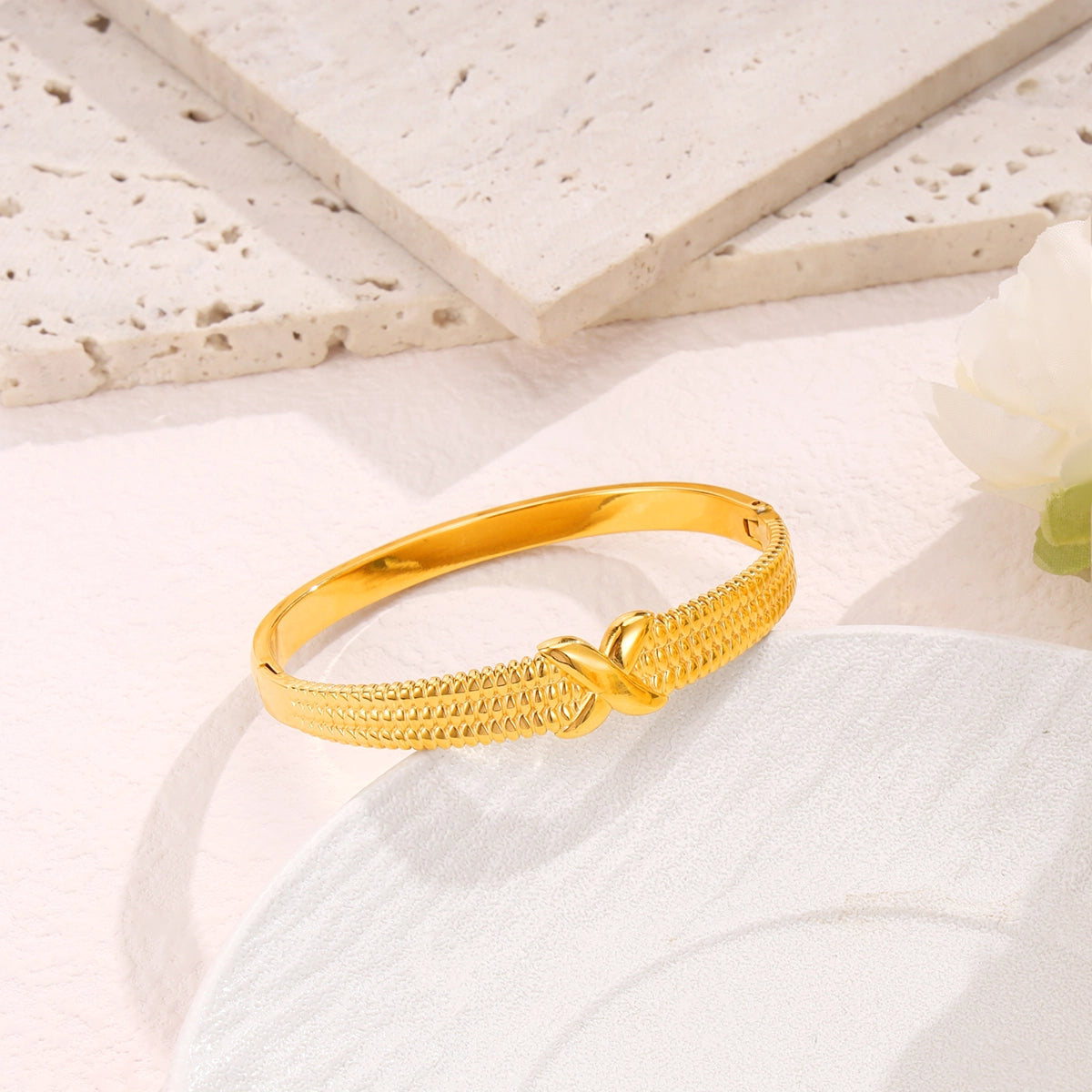 X Symbol Bracelet Bangle