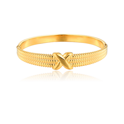 X Symbol Bracelet Bangle