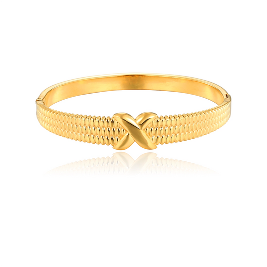 X Symbol Bracelet Bangle