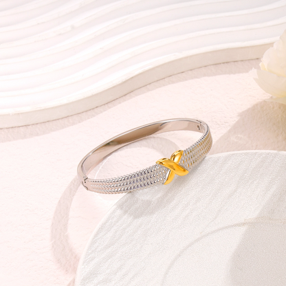 X Symbol Bracelet Bangle