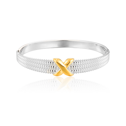 X Symbol Bracelet Bangle