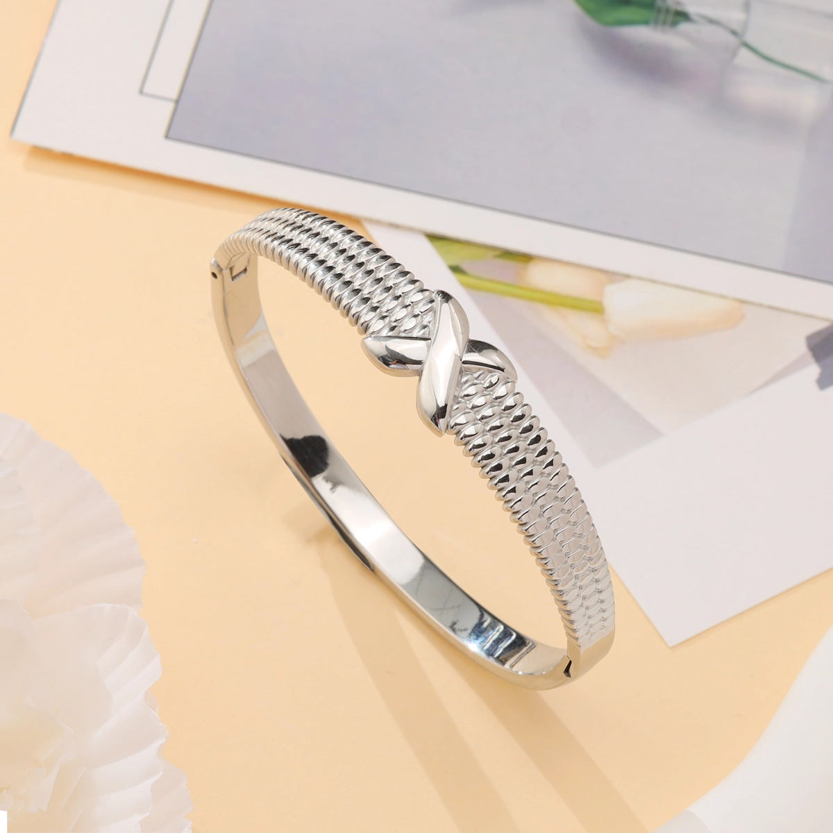 X Symbol Bracelet Bangle