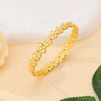 Flower Bracelet Bangle