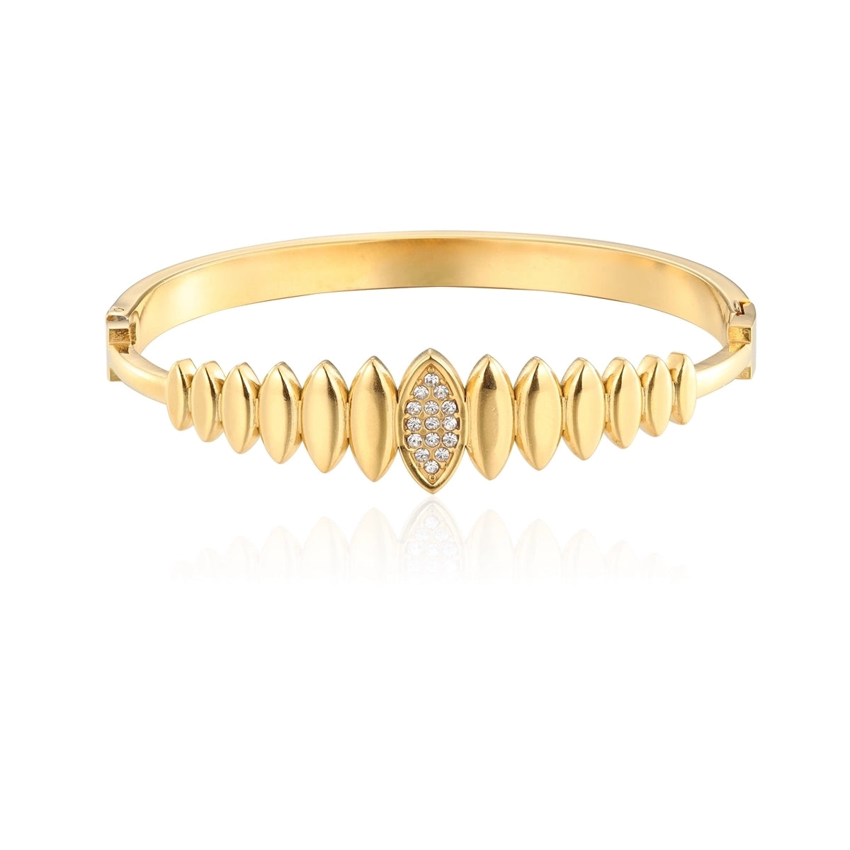 Marquise Shape Bracelet Bangle