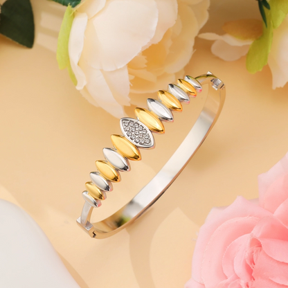 Marquise Shape Bracelet Bangle