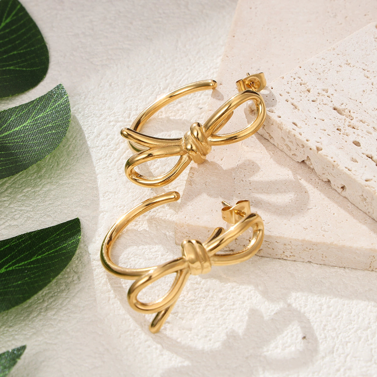 Big Bow Earrings