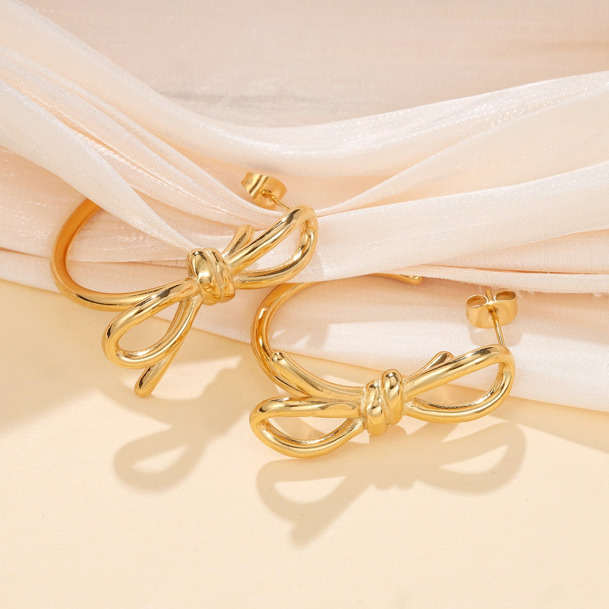 Big Bow Earrings