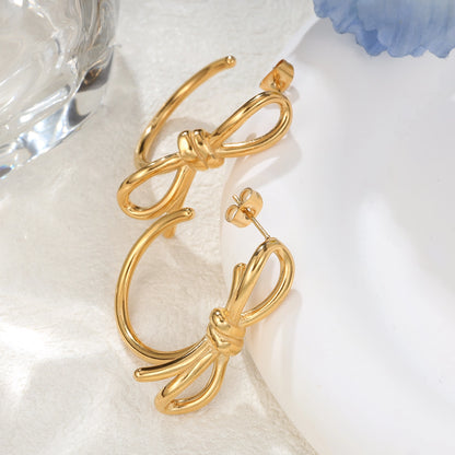 Big Bow Earrings