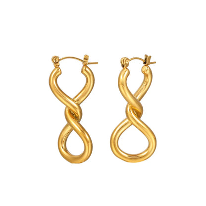 Infinity Twist Earrings