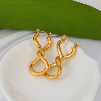 Infinity Twist Earrings