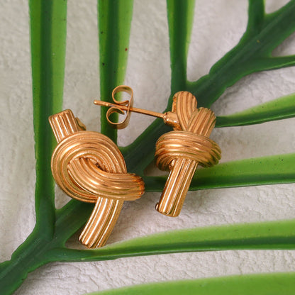 Knot Stud Earrings