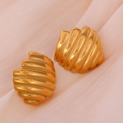 Beehive Stud Earrings