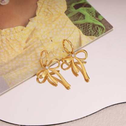 Butterfly Pendant Earrings