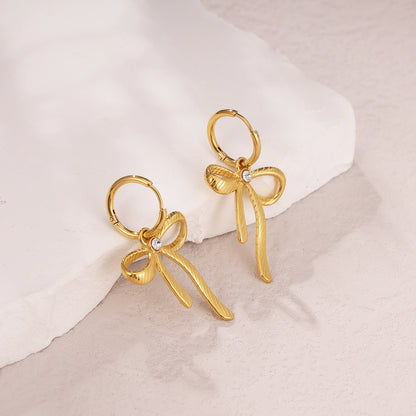 Butterfly Pendant Earrings