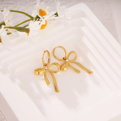 Butterfly Pendant Earrings