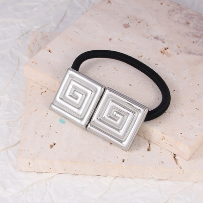 Ribbed Square Pony Cuff