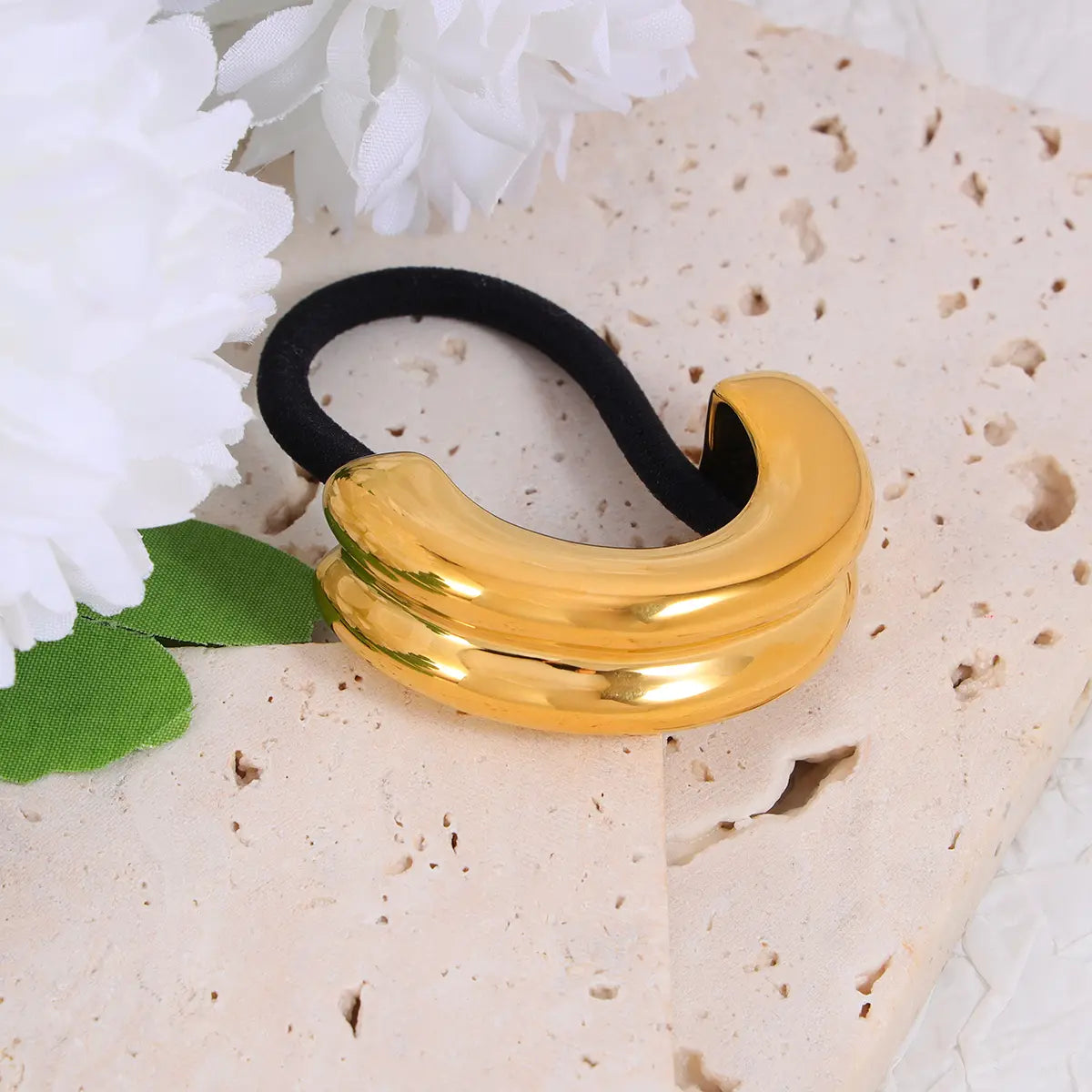 Mini Glossy Double Arch Pony Cuff