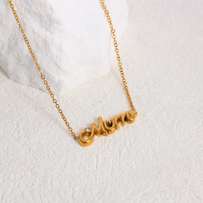 Mom Pendant Necklace