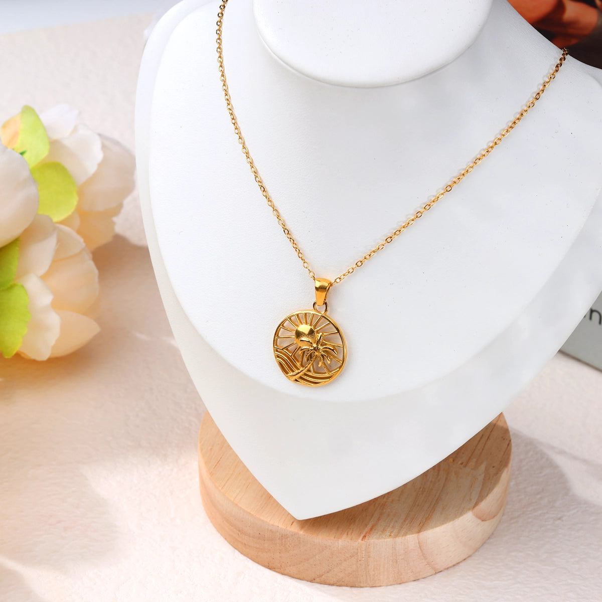 Beach Pendant Necklace