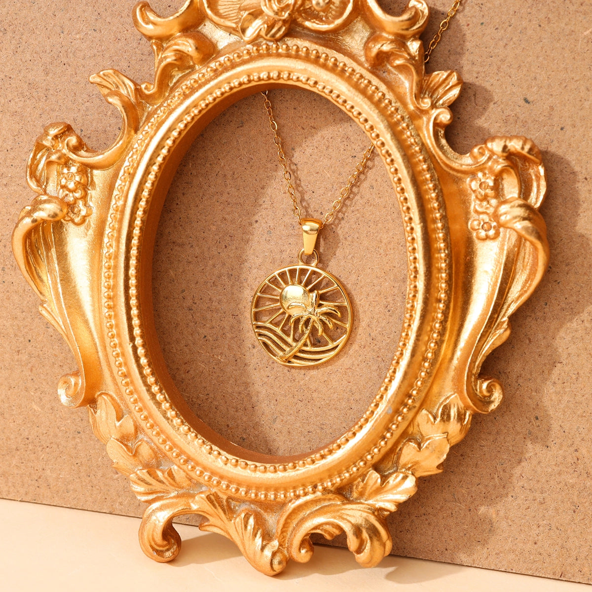 Beach Pendant Necklace