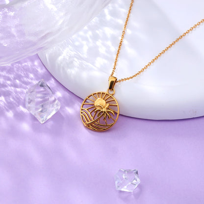 Beach Pendant Necklace