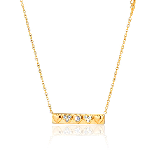 Hearts Pendant Necklace