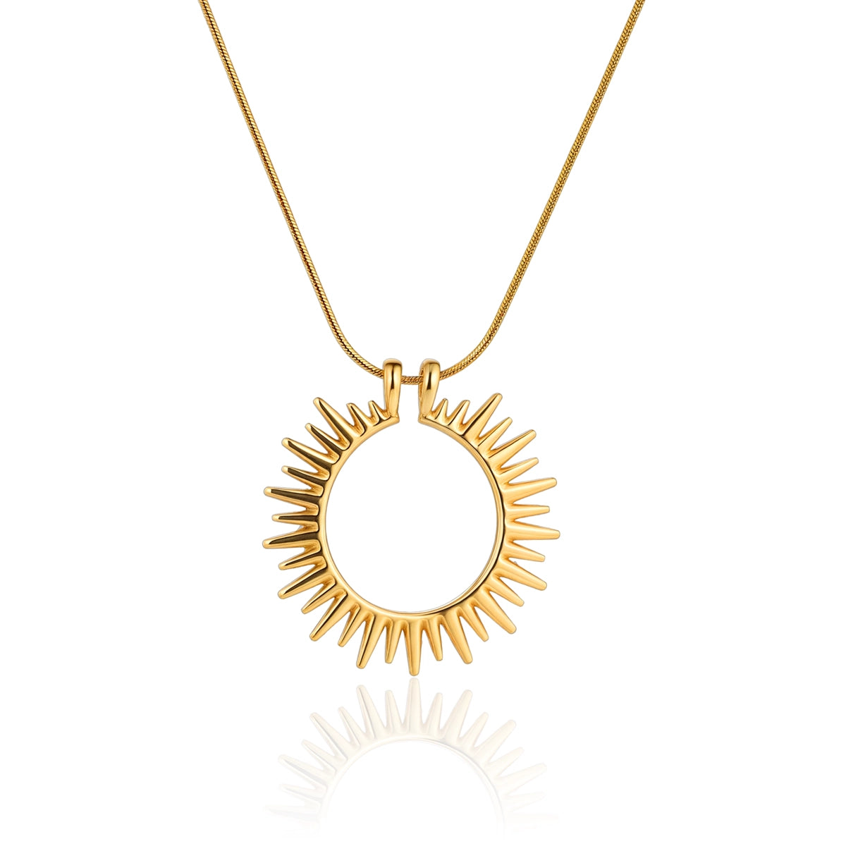 Sun Pendant Necklace