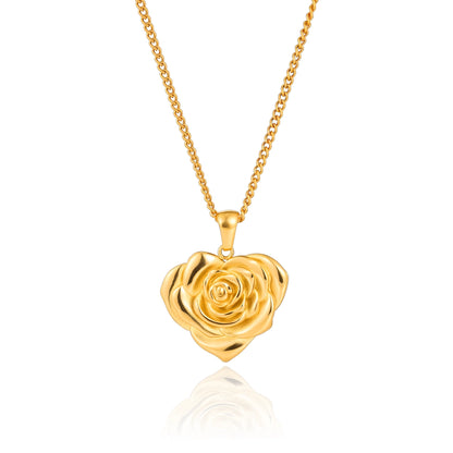 Rose Pendant Necklace