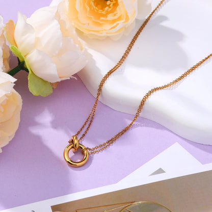 Mobius Loop Necklace