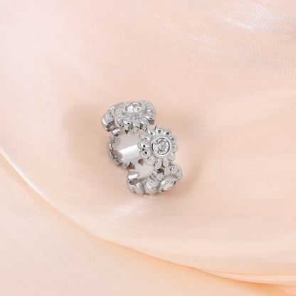 Zircon Chrysanthemum Ring