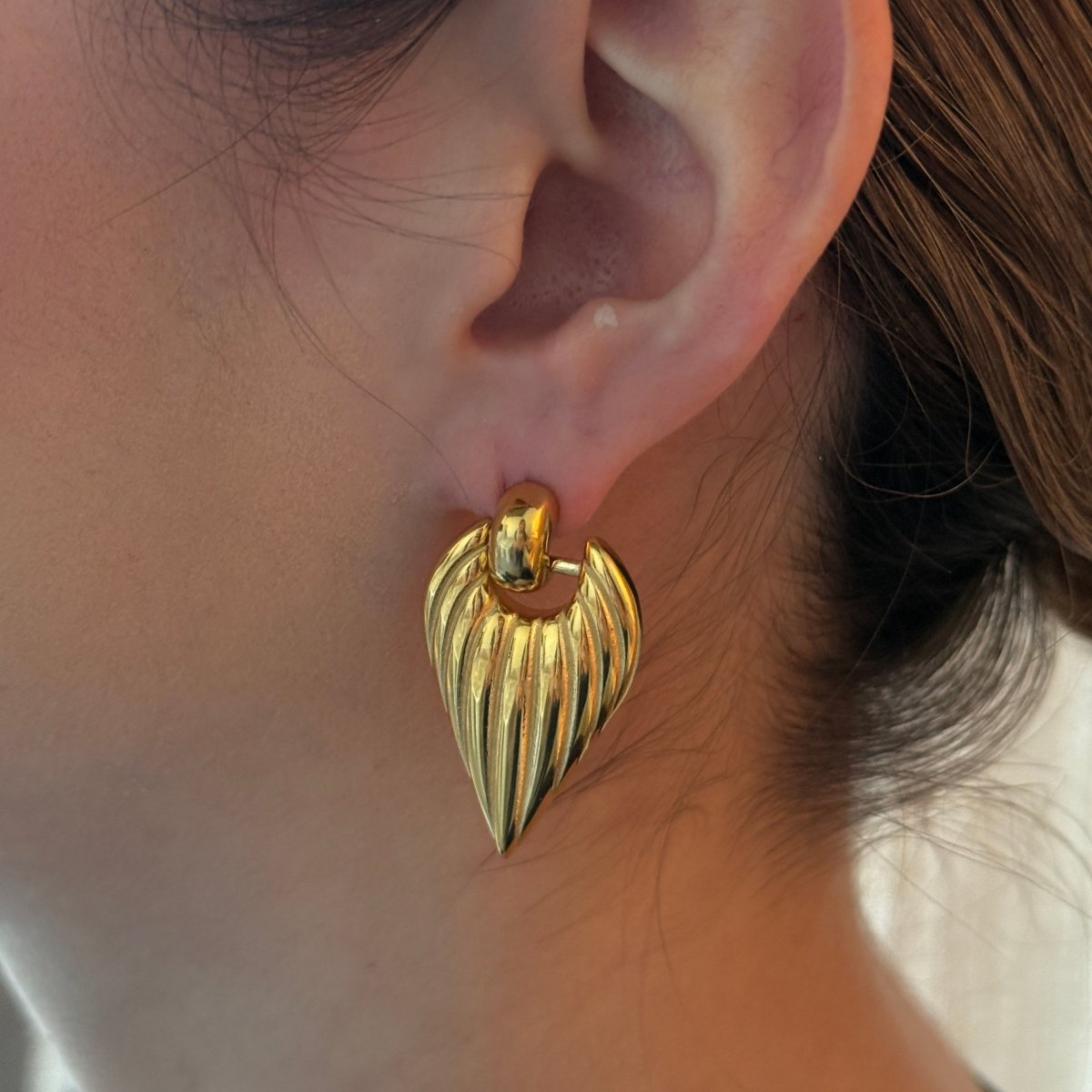 Seraphic Plume Earrings