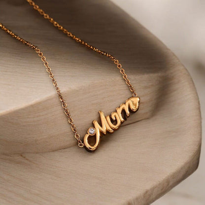 Mom Pendant Necklace