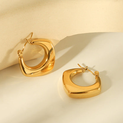 Gold Hoop Earrings