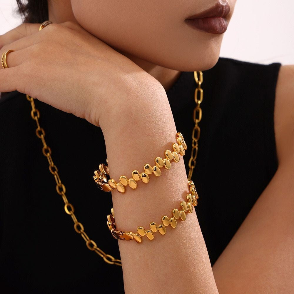 Dot Round Bracelet Bangle