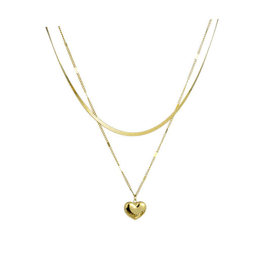 Love Layered Chain Necklace